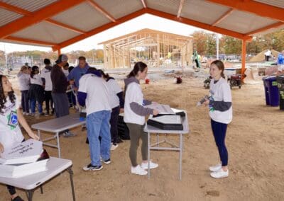 Volunteers from Toms River School District