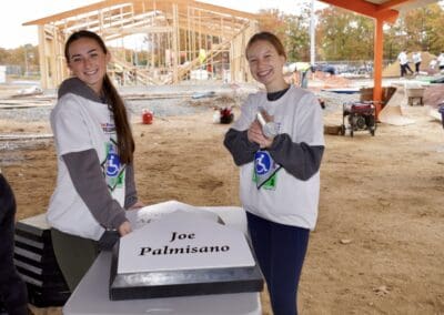 Volunteers from Toms River School District