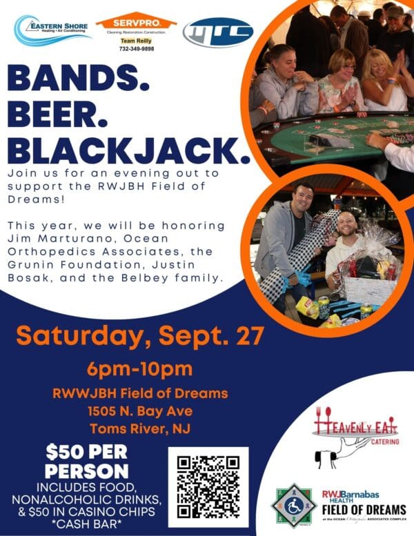 Bands, Beer & Blackjack - Table Sponsorship