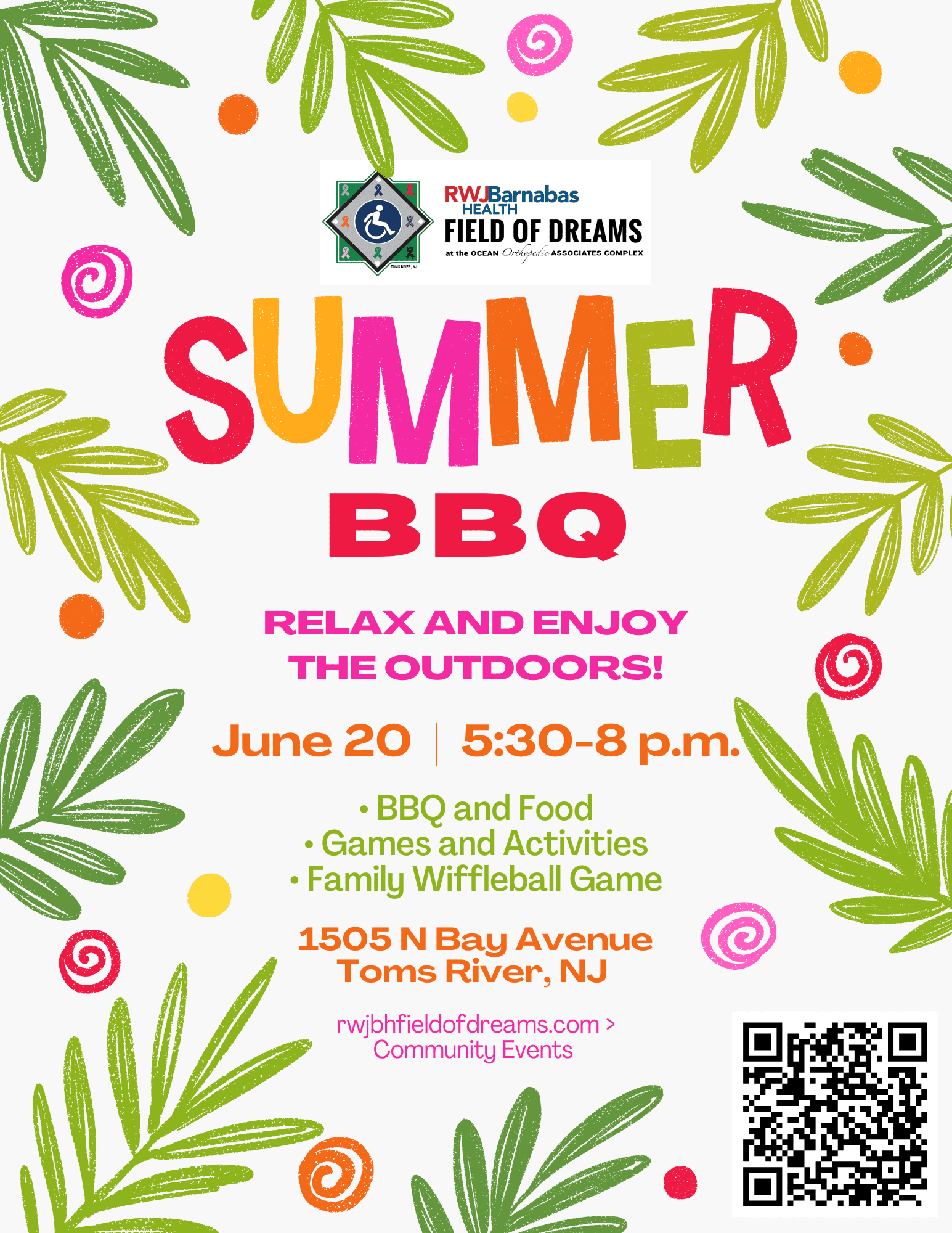 June 20 Summer BBQ