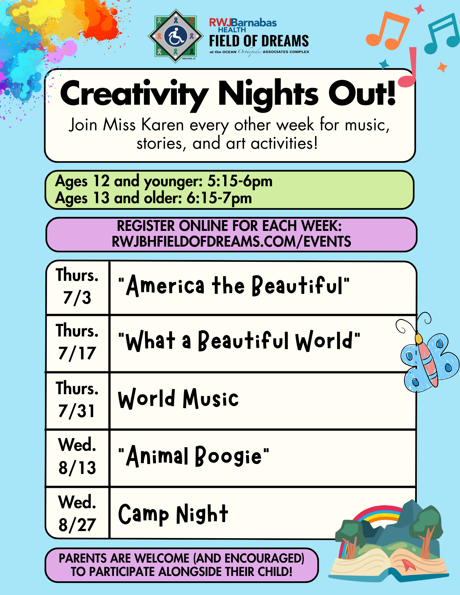 Creativity Nights Out